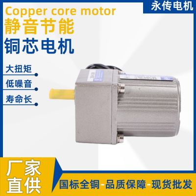 120W小型齒輪減速電機(jī) 110V/220V/380V微型臥式直流變速電機(jī)