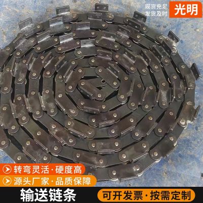 異形鏈條鏈輪廠家 工業(yè)鏈條輸送鏈304不銹鋼碳鋼彎板機(jī)械傳動鏈條