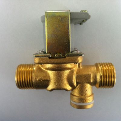 一卡銅熱水全銅電磁閥 直流9v12v24v 交流220v