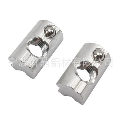 廠家供應(yīng)T形彈珠M8鋁螺母，批發(fā)五金緊固件，歐標(biāo)應(yīng)用光伏安裝