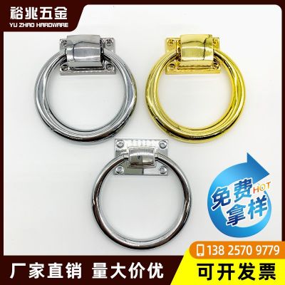 現(xiàn)代簡(jiǎn)約家具拉手亮銀色單孔抽屜門(mén)把手衣柜圓環(huán)吊環(huán)拉手五金配件