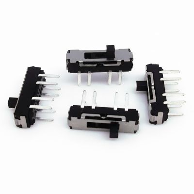 專業(yè)生產(chǎn)多種規(guī)格立式7腳小撥動開關(guān)耐溫迷你微型臥貼滑動開關(guān)