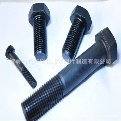 廠家標準 8.8級 10.9級 12.9級 高強度外六角螺栓規(guī)格齊全