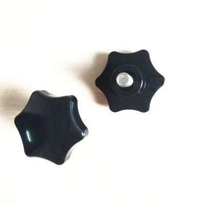 60#六角膠頭 梅花 手柄 手擰 調(diào)節(jié) 旋鈕 把手 塑 膠頭螺絲m6