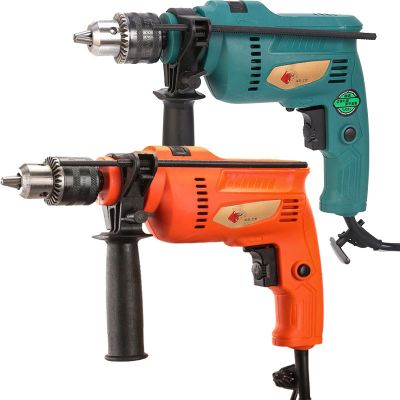 廠家批發(fā)供應家用多種功能沖擊電鉆13夾頭手電鉆組合套裝 龍島牌