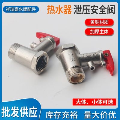 全銅家用即熱式電熱水器安全閥泄壓閥調(diào)流安全止回閥排污開關(guān)