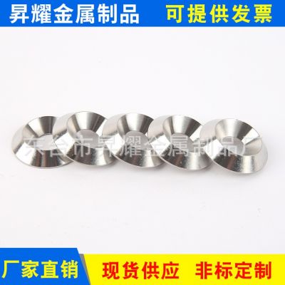 304不銹鋼魚眼墊片沉頭魚眼墊片裝飾墊圈實心沉孔墊圈M3- M8非標