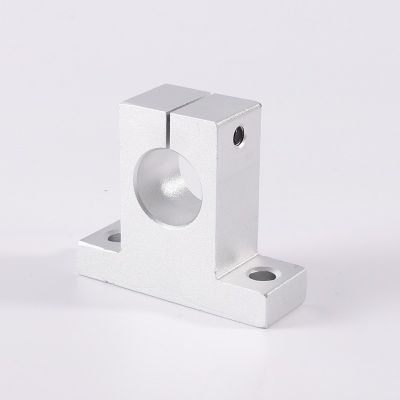 現(xiàn)貨鋅合金立式光軸支架SK10 SK20光軸支架鍍鉻棒光桿支架支撐座