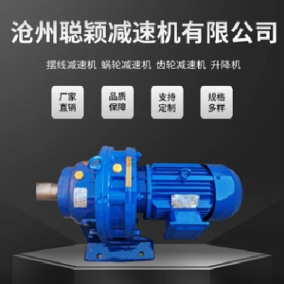 XW臥式行星擺線針輪減速器 聰穎 XL硬齒面立式減速機