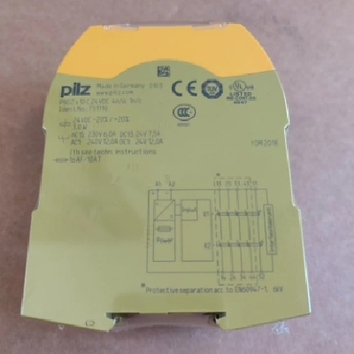 777301 皮爾磁 PNOZ X2.8P 24VACDC 3n/o 1n/c 現(xiàn)貨 PILZ 安全繼電器