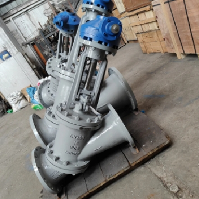 百佳自控氧化鋁廠用JS45Y-16CY型料漿閥 輸送礦砂料漿主控閥