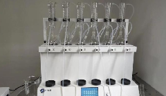 全自動(dòng)一體化蒸餾儀 設(shè)有防真空電磁閥，自動(dòng)識(shí)別瓶?jī)?nèi)壓力