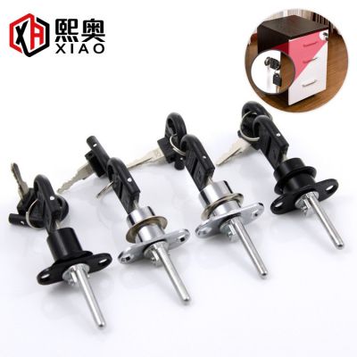 抽屜鎖三抽鎖三連鎖柜門鎖一鎖三柜子鎖袖箱鎖活動柜鎖門鎖辦公桌