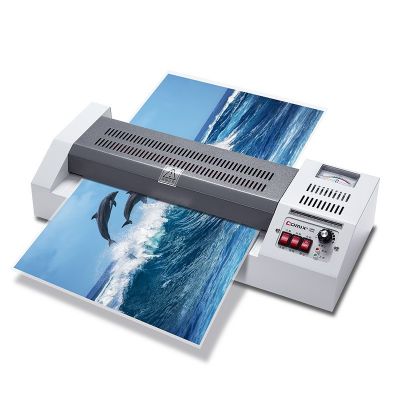 齊心 F9066 過塑機(jī) A3鐵皮過膠機(jī)照片冷熱裱相片塑封機(jī)家用商用