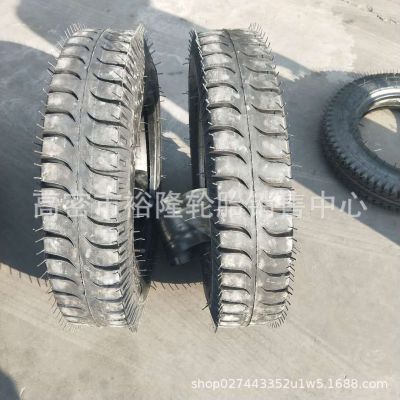 農(nóng)用輪胎五征時(shí)風(fēng)三輪車(chē)四輪車(chē)6.50-16羊角花紋650-16加厚雙圈