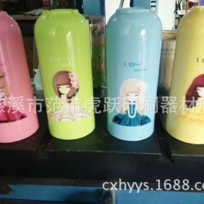 一臺(tái)起售全自動(dòng)平曲兩用熱轉(zhuǎn)印機(jī)器 塑料盒塑料瓶印刷機(jī)