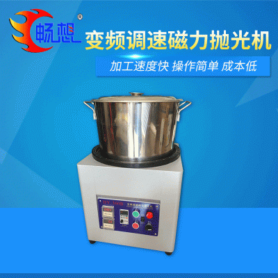 220V變頻調(diào)速磁力拋光機 金銀首飾拋光機 工業(yè)研磨拋光機磁力機