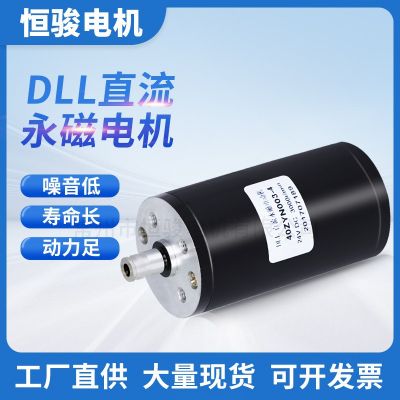 直流永磁減速電機(jī)恒駿電機(jī)廠家直供永磁直流電機(jī)40ZYN003-4電動機(jī)