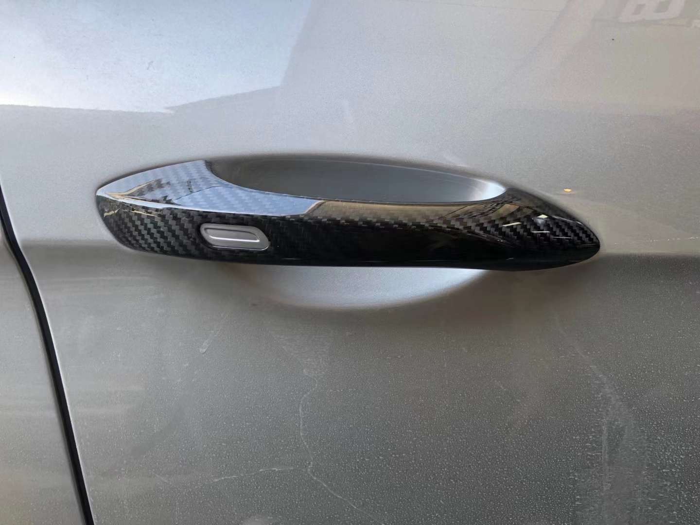 17-22帕拉梅拉971碳纖維門拉手 (2)