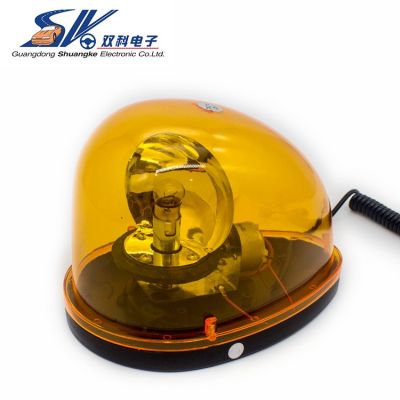 汽車警示燈旋轉(zhuǎn)式蝸牛燈貨車工程高速養(yǎng)護吸頂燈 12伏24伏爆閃燈