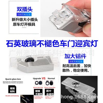 適用于寶馬迎賓燈新3系5系X3 X5 G20LED不褪色投影燈車門燈照地?zé)?/></a>
<div><a href=