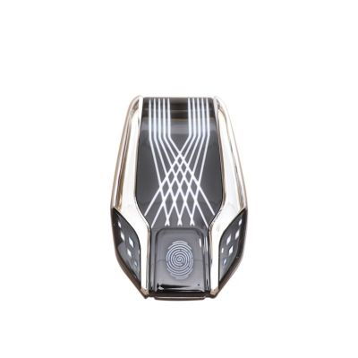 汽車車內(nèi)B柱氛圍燈觸摸式氛圍燈可變換光色盾牌燈車內(nèi)改裝氛圍燈