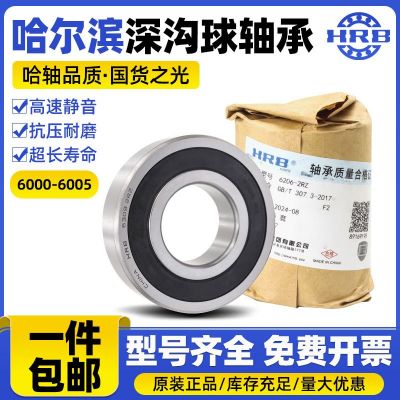 HRB 哈爾濱軸承旗艦店 6000 6001 6002 6003 6004 6005 - ZZ 2RZ