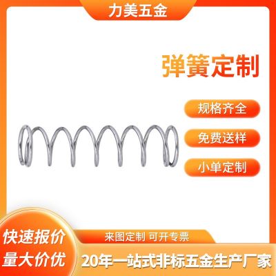 廠家定制不銹鋼壓縮彈簧 拉簧扭簧鎖具模具彈簧 圓柱拉伸彈簧加工