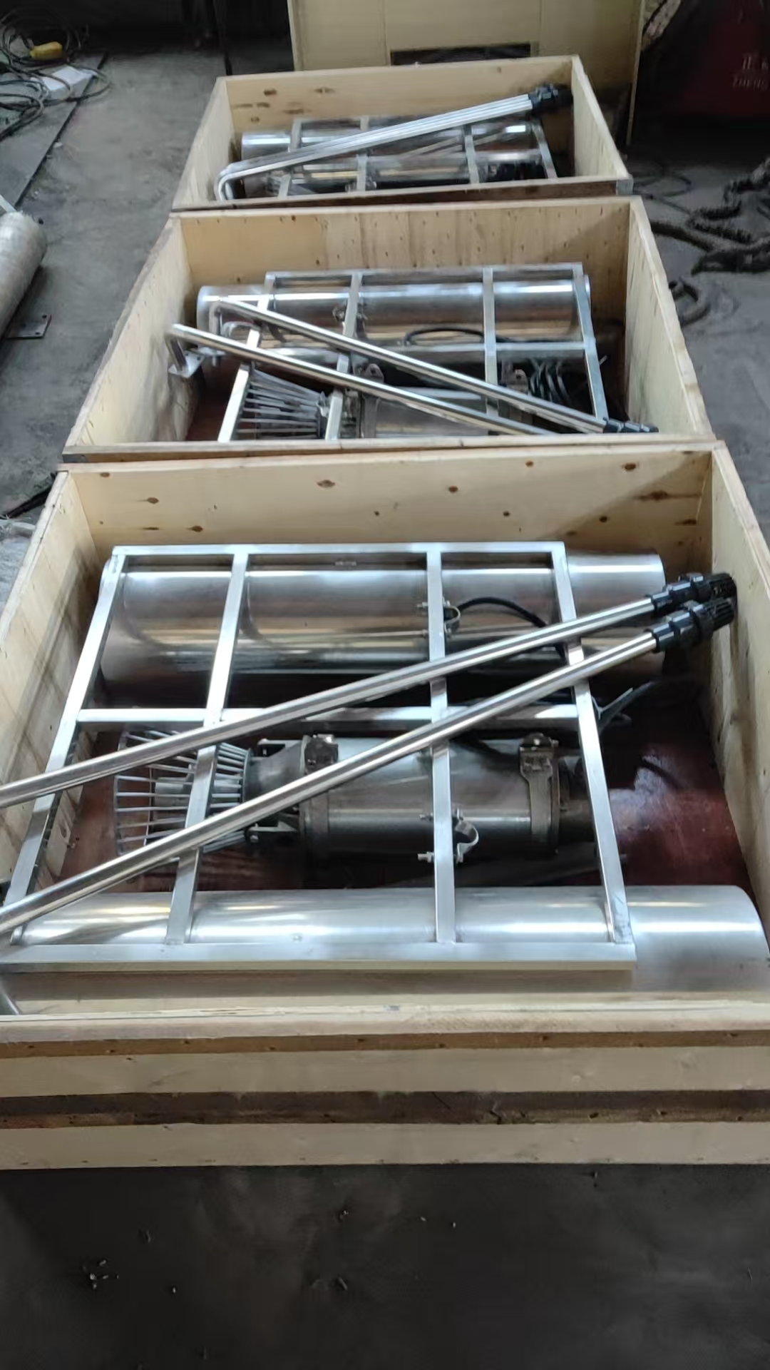 不銹鋼推流曝氣機(jī)01