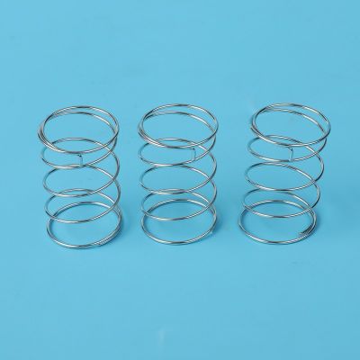 強力彈簧鋼不銹鋼 壓縮減震彈黃大小鋼絲回位力壓簧線徑304訂定制