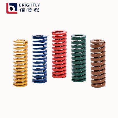 模具彈簧紅色65mn中負(fù)荷TM扁線壓縮矩形SWMφ6-50mm減震減震降噪
