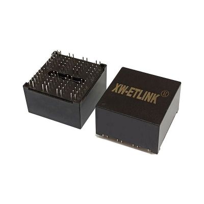 lan連接器母座立式單口RJ45連接器外殼百兆千兆網(wǎng)口網(wǎng)絡(luò)變壓器